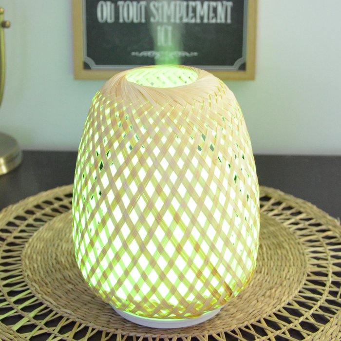 Woven Bamboo Electric Mist Diffuser