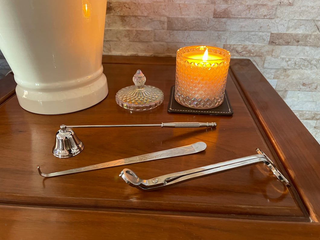 Chrome Candle Accessory Trio DISCONTINUED - WAS €20