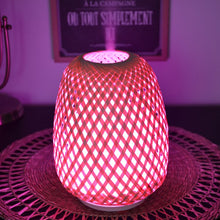 Load image into Gallery viewer, Woven Bamboo Electric Mist Diffuser
